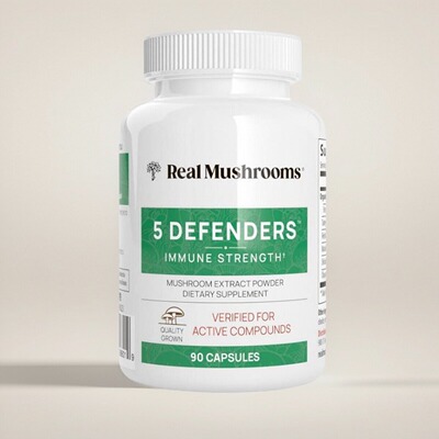 蘑菇提取物膳食补充胶囊压力防御