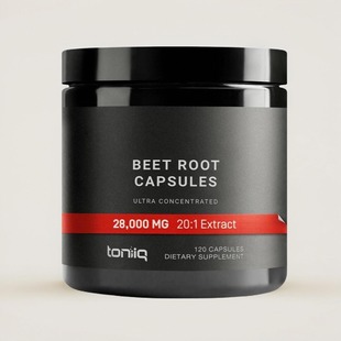 美国浓缩甜菜根胶囊Beet Root 机体健康保健Toniiq 120粒植物素食