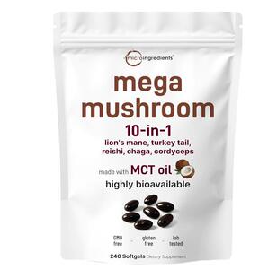 Micro Ingredients Mega Mushroom Lions Mane成人保健