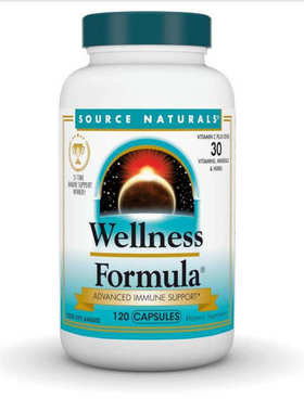 Source Naturals Wellness Formula Bio-Aligned 免疫增强保健120