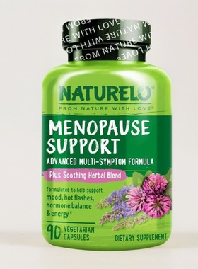 女性黑升麻Herbal Blend更年期补充草本混合物NATURELO Menopause
