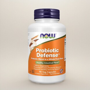 美国NOW益生菌防御复合配方Probiotic Defense保健Billion肠菌群