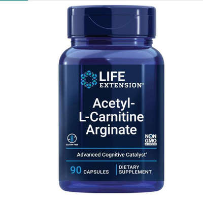 Life Extension Acetyl-L-Carnitine Arginate 乙酰-L-肉碱精氨酸