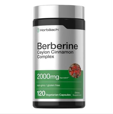Horbaach Berberine血糖  Ceylon Cinnamon Complex120粒2000毫克