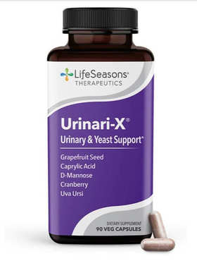 美国Urinari-X Urinary Tract泌尿道膀胱保健D-甘露糖蔓越莓90粒