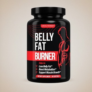 美国男士腹部脂肪代谢燃啤酒肚将军肚久坐Belly Fat Burner 腹肌