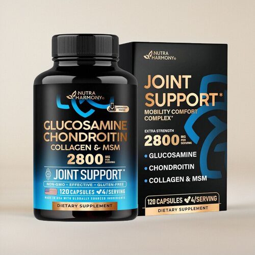 美国代购成人关节保健品软骨素MSM胶原蛋白氨糖Glucosamine Joint