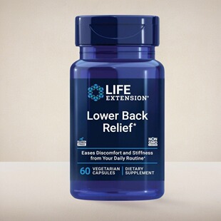 Life Extension Lower Back Relief背部僵硬疲劳 冬青+姜提取物