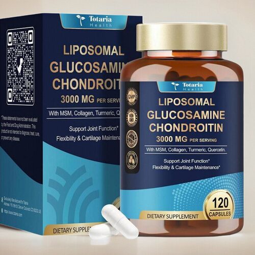 美国代购关节胺糖软骨素MSM胶原蛋白Glucosamine MSM脂质体易吸收