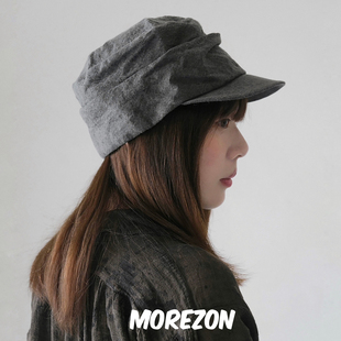 MOREZON【KREUZZZ】25AW设计师手工新款潮人男女通用简约鸭舌帽子