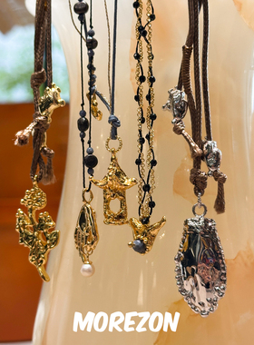 MOREZON【Hanying ECHOES IN THE DUST系列】25AW蒲公英编绳项链