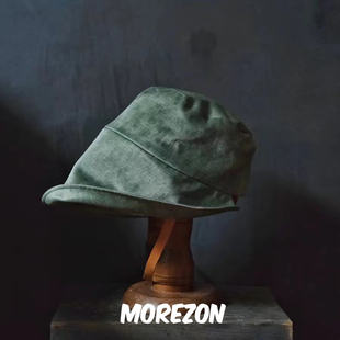 MOREZON【KREUZZZ】夏季设计师手工款潮人休闲百搭大沿遮阳帽子