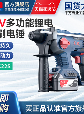 东成工业级无刷充电电锤WZC22S冲击钻电锤