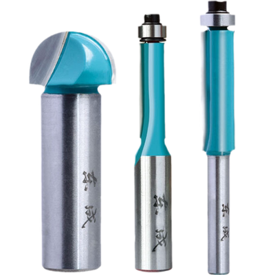 东成木工铣刀带轴承修边圆底