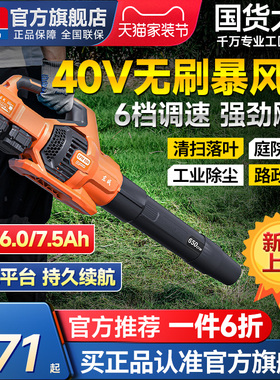 东成吹风机吹雪吹水机大功率风扇锂电强力吹灰尘枪工业用除尘器