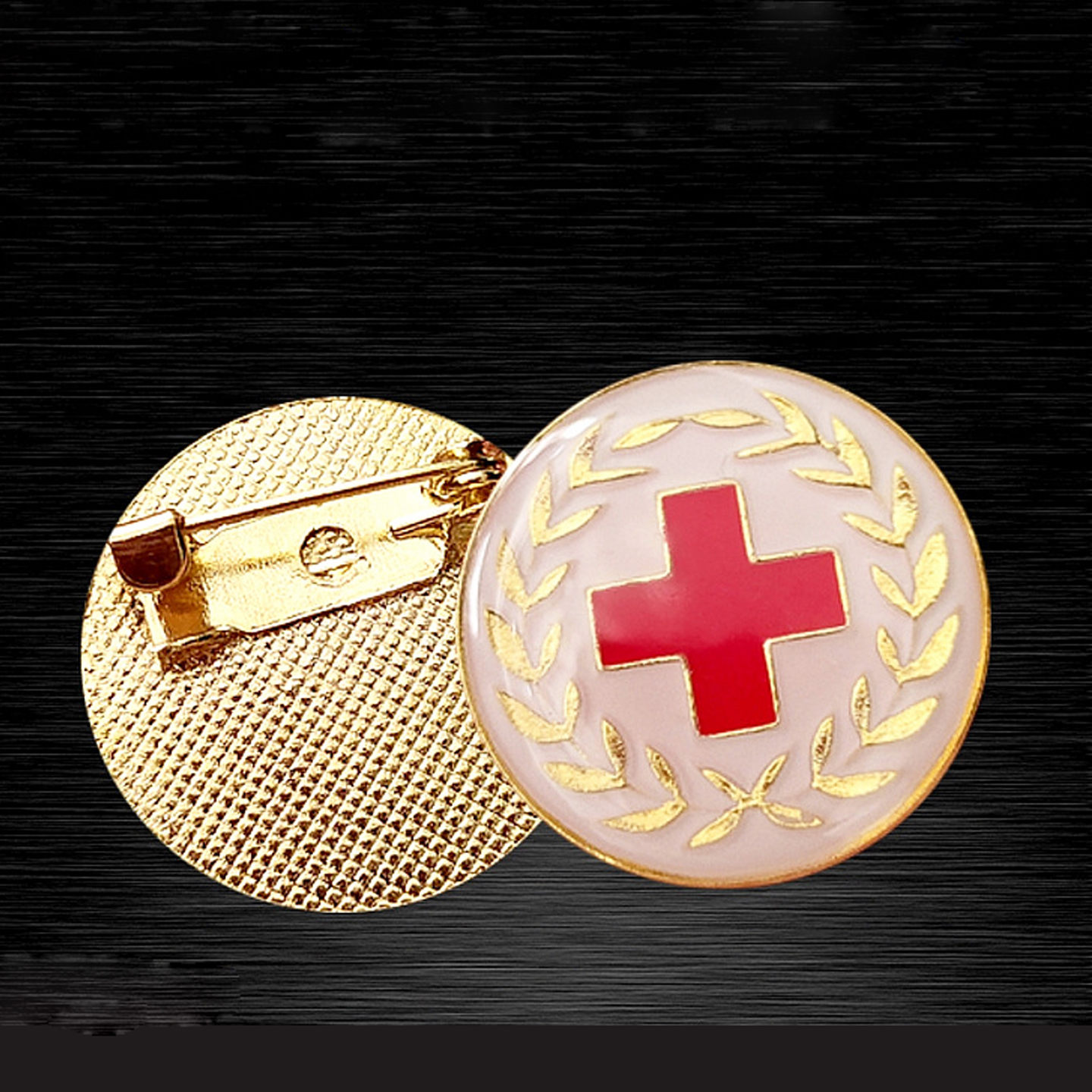红十字会徽章胸针胸牌纪念章定做