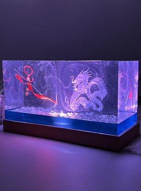 哪吒家居装饰摆件桌面小夜灯送礼