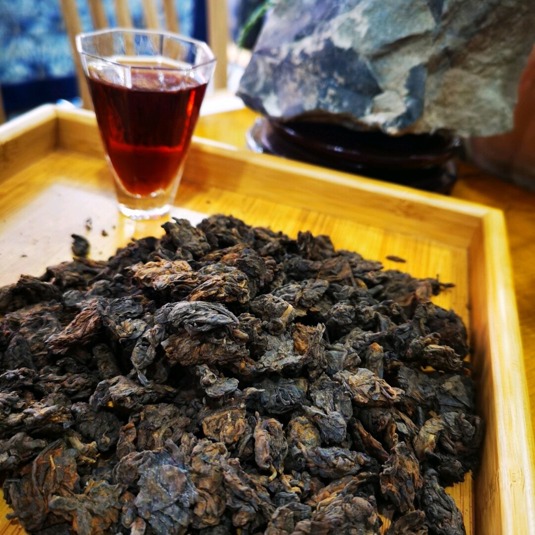 2002普洱熟茶私房老茶头500g
