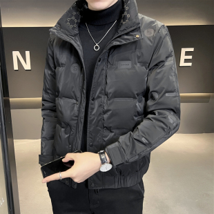 加厚男装 轻薄男士 帅气潮流帅气短款 2025年新款 保暖外套 羽绒服冬季