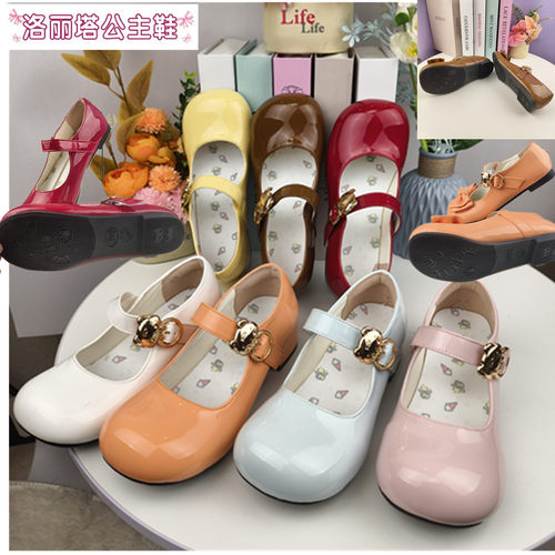 软萌Lolita平跟鞋成人儿童公主小皮鞋少女平底百搭lo鞋漫展单鞋