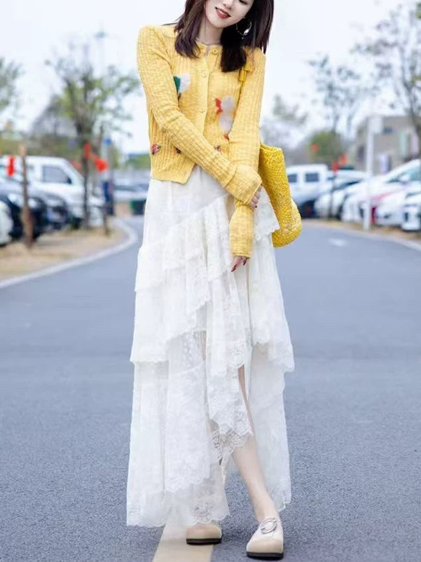 原 清仓特价 不退不换 介意勿拍 白色半身裙