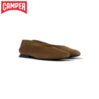 【新品】Camper看步女鞋Casi Myra时尚简约浅口奶奶鞋通勤小皮鞋