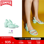 Kobarah新款 夏季 多巴胺粗跟凉鞋 Camper看步女鞋 糖果色高跟凉鞋