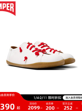 Camper看步男鞋Peu Cami春夏新款复古大头鞋百搭轻便平底休闲鞋