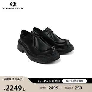 优雅气质款 CAMPERLAB看步男女鞋 Vamonos黑色经典 休闲风德比鞋 皮鞋