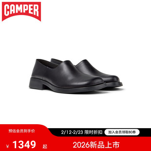 【新品】Camper看步女鞋Donna简约软皮一脚蹬乐福鞋通勤休闲皮鞋