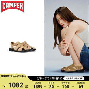 復(fù)古厚底外穿漁夫鞋 Camper看步女鞋 女洞洞鞋 羅馬涼鞋 Dana夏季 新款