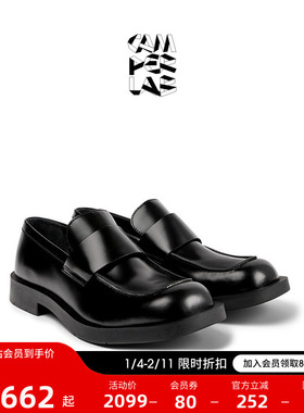 CAMPERLAB看步男女同款Mil1978新款方头乐福鞋休闲一脚蹬皮鞋