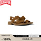棕色增高夏季 Dana简约舒适通勤日常凉鞋 Camper看步女鞋 鞋 新品