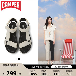 防滑休闲凉鞋 Camper看步女鞋 Oruga Up春夏款 休闲舒适厚底松糕鞋