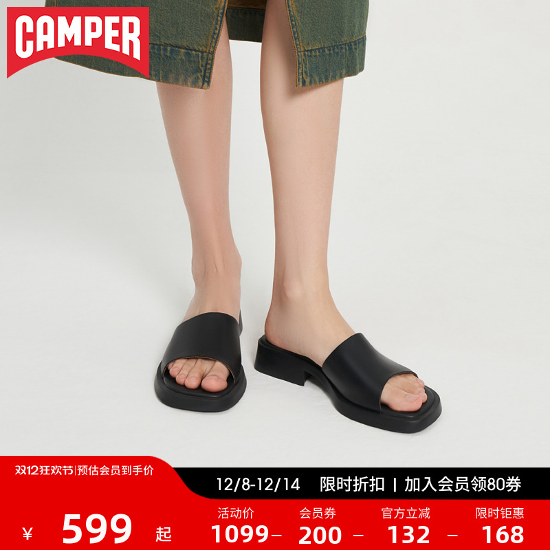 CamperDana夏季凉鞋拖鞋通勤