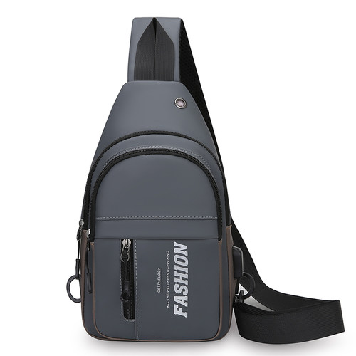 新款男士胸包时尚休闲运动旅行