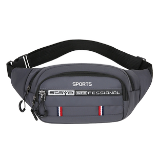 手机腰包运动跑步大容量斜挎胸包男女通勤逛街单肩小物品收纳背袋