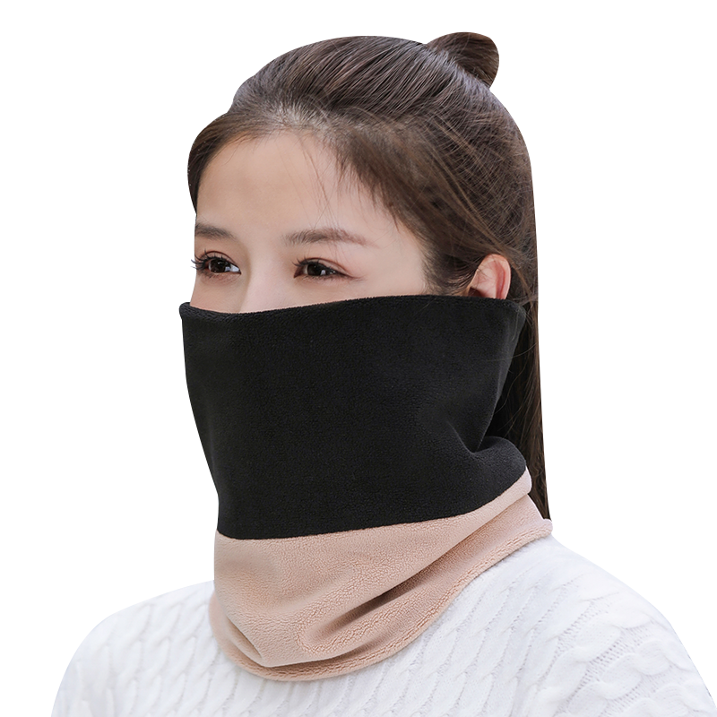 围脖女冬季保暖加绒加厚骑行面罩
