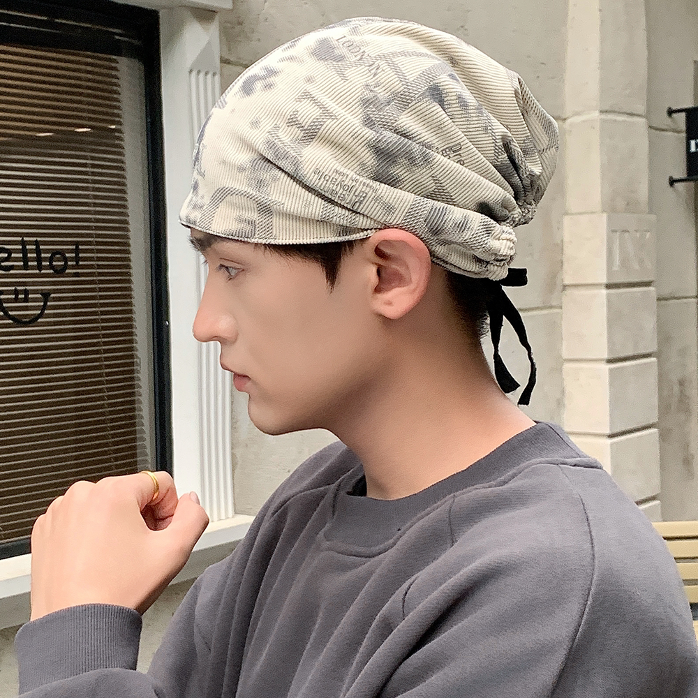 男士秋冬季加厚防风帽子户外骑行