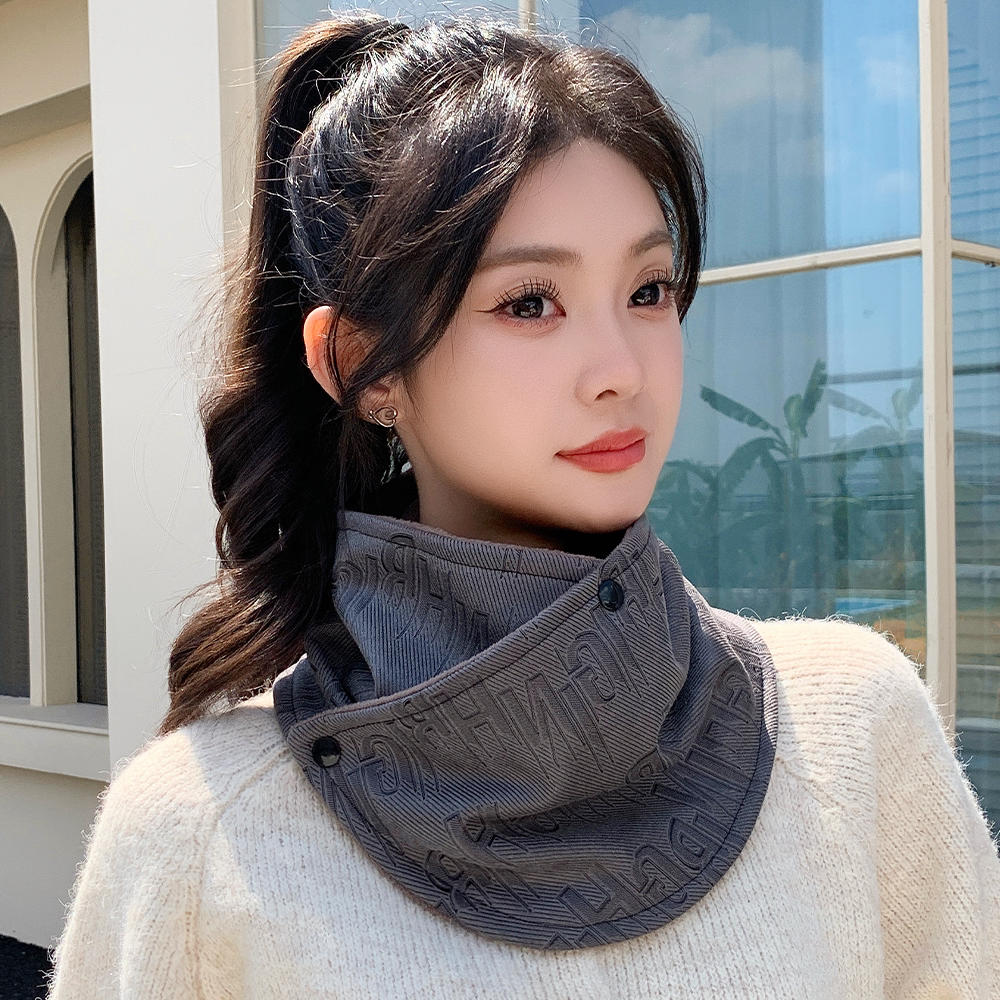 冬季加厚保暖防寒围脖新款围巾女