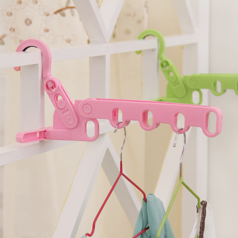 可折叠便携多功能神器宿舍衣架