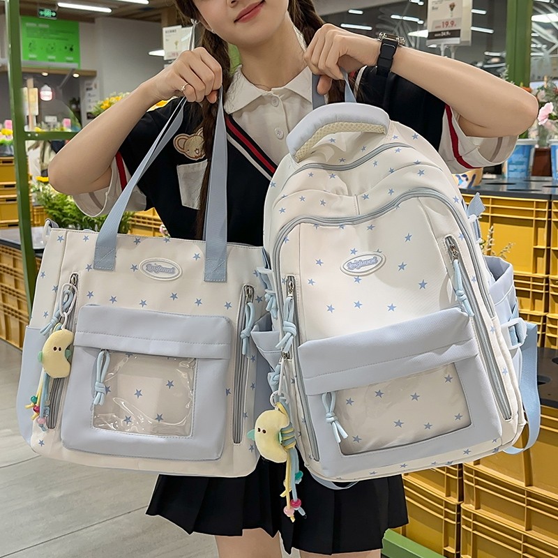 女式初中生专用书包中学生小清新学院风双肩包大容量防水可爱背包