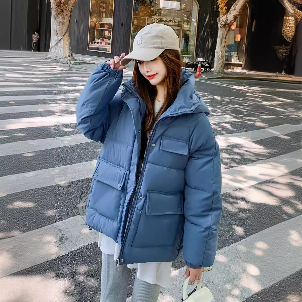 面包服短款羽绒棉衣棉服女韩版宽松秋冬季外套加厚棉袄2025年新款