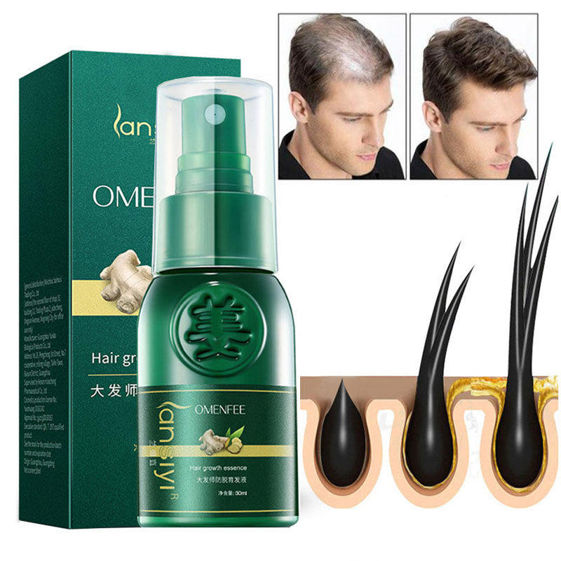 Organic Hair Growth Serum Essential Oil Anti Loss Treatment