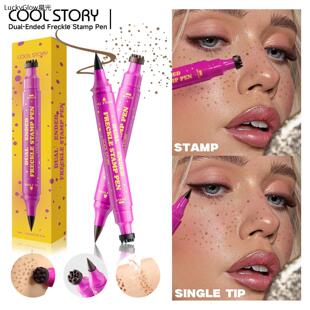 彷真点雀斑笔3N1 Double headed stamp marking pen Freckle pen