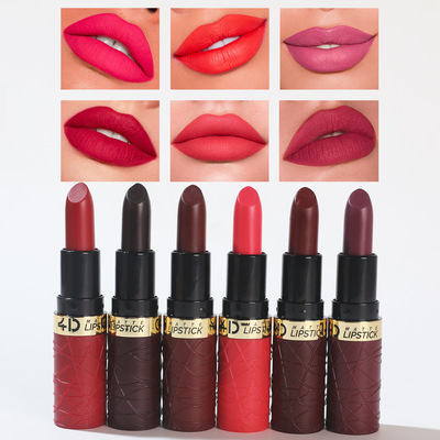 一套6支装新款哑光雾面口红