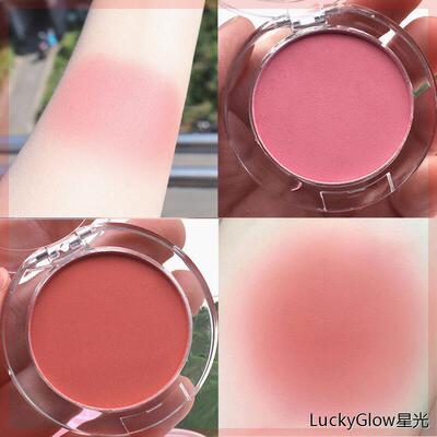 Blusher Milk Tea Blush Peach Pallete 6 Colors Face Mineral