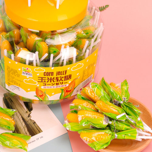 好心意100支一罐玉米软糖散装