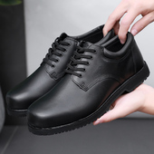 百搭战术皮鞋 黑色经典 D19401 男士 春秋君洛克头层牛皮防滑大头皮鞋
