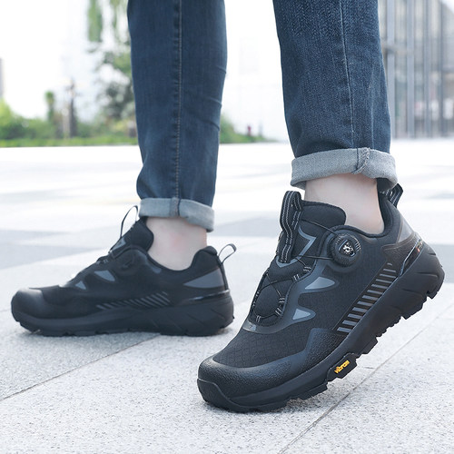 君洛克徒步鞋U扣V底体训鞋
